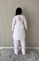 Premium Mul Modal Parsi Pant Suit Set with Dupatta - Tevar Studio